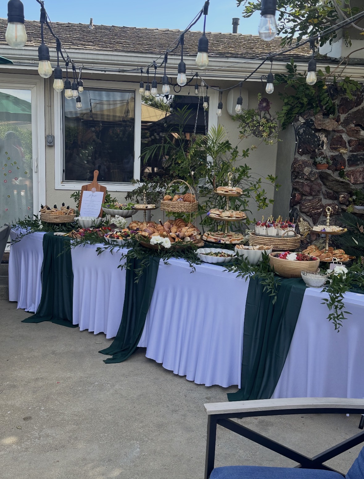 Grazing table detail