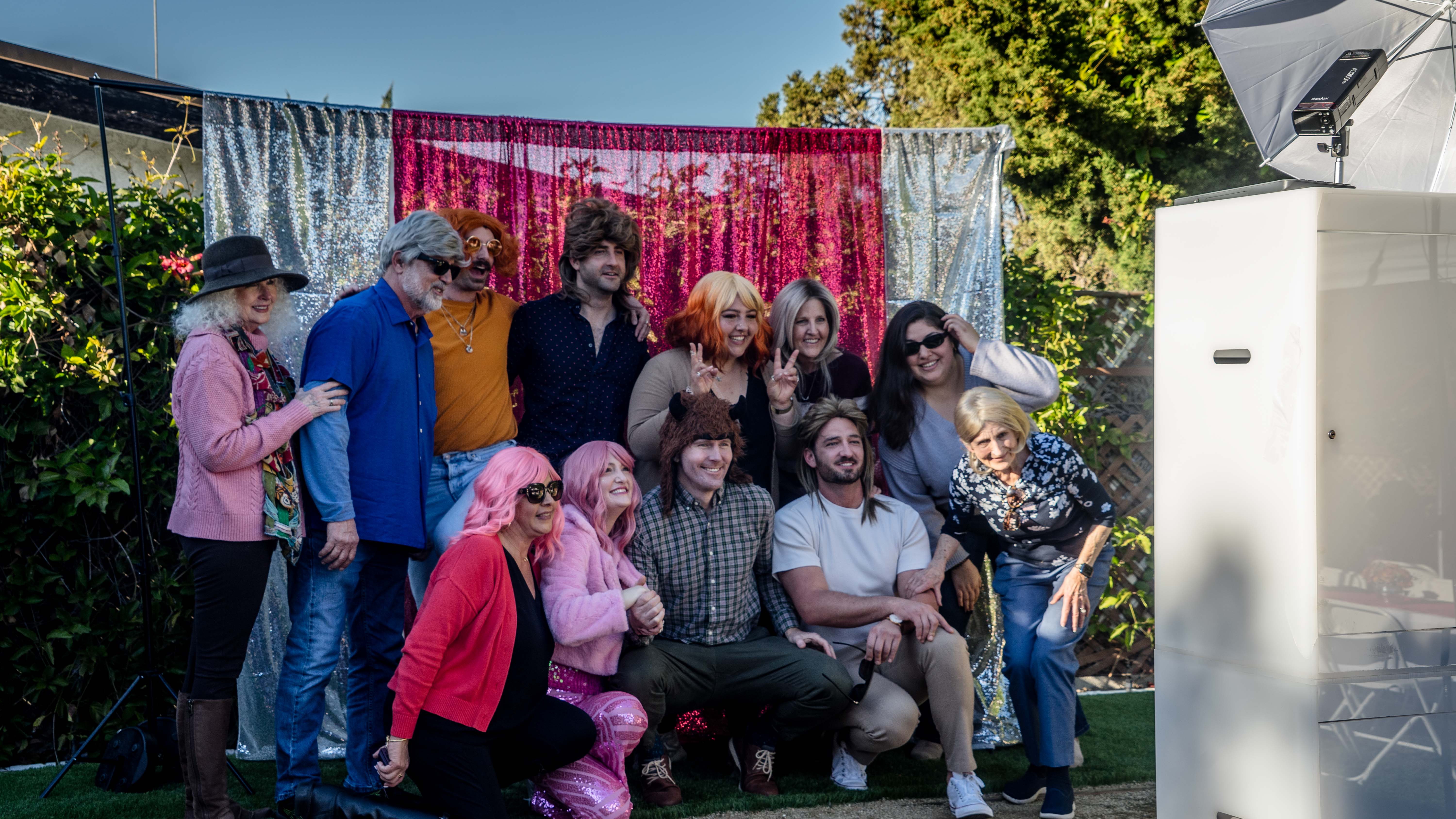 Photo booth at The Oasis